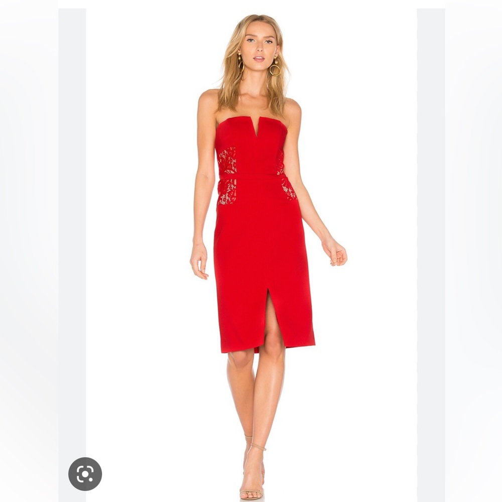 Revolve - RSVP BB Dakota Zina Dress in Ruby